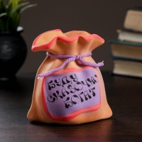 Копилка "Мешок", 8х11х12см, МИКС Копилка "Мешок", 8х11х12см, МИКС