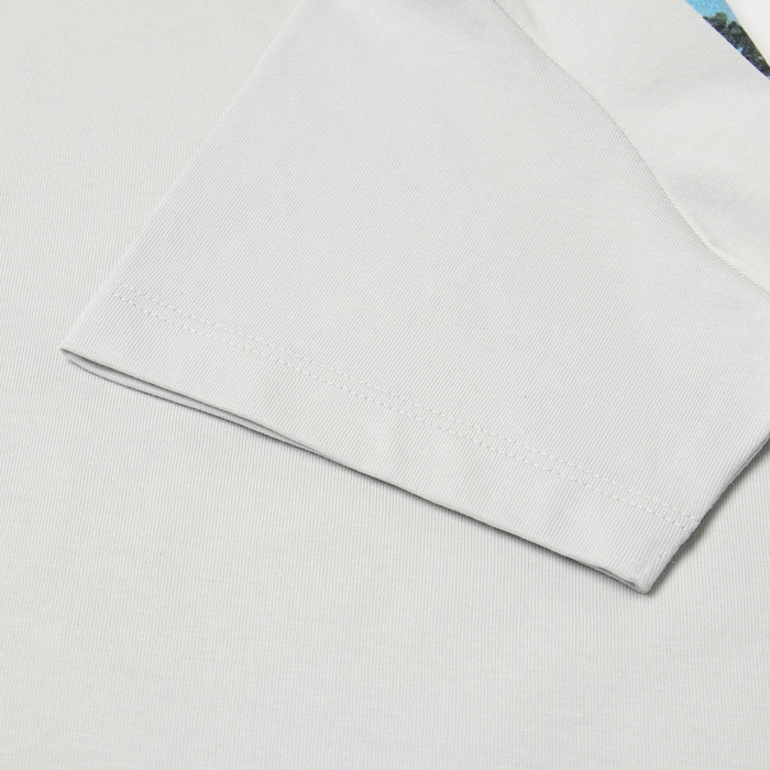 Футболка для мальчика, цвет серый лёд, рост 104-110 см