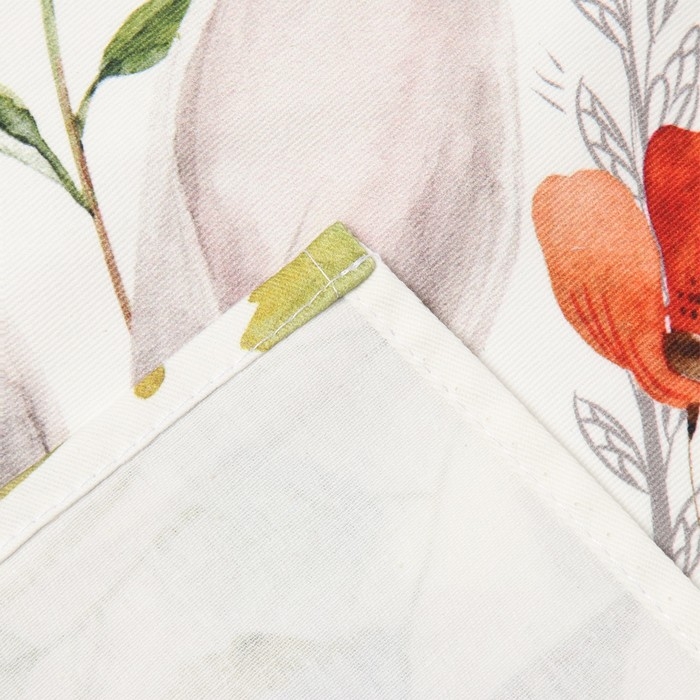 Полотенце Полотенце "Этель" Луговые цветы 40х73см, 100% хл, саржа 190 г/м2