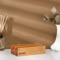 Набор разделочных досок на подставке 2 шт Adelica, 35&times;18&times;2 см, подставка 16&times;8,5&times;4 см, масло в подарок 100 мл, пропитаны минеральным маслом, берёза, в подарочной коробке