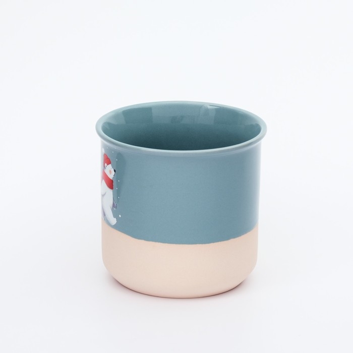 Новый год. Кружка керамическая &laquo;Мишка&raquo;, 400 мл