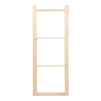 Стеллаж деревянный "Альфа", 64&times;28&times;159см