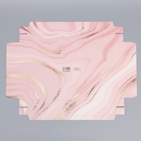 Коробка кондитерская для муссовых пирожных «Мрамор», 27 х 17.8 х 6.5 см Коробка кондитерская для муссовых пирожных «Мрамор», 27 х 17.8 х 6.5 см