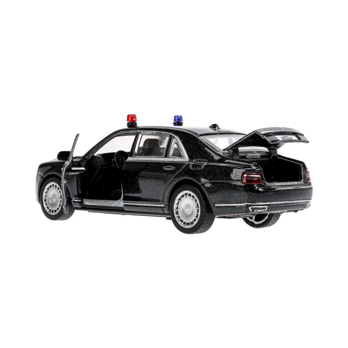 Машинка металлическая «Аурус сенат», открываются двери, багажник, инерция, 13,5 см, черный Машинка металлическая «Аурус сенат», открываются двери, багажник, инерция, 13,5 см, черный