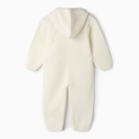 Комбинезон детский, цвет молочный, рост 74-80 см