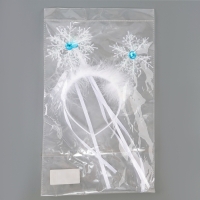 Новый год! Карнавальный набор &laquo;Снежинка&raquo;: ободок, жезл