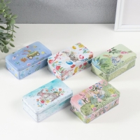 Шкатулка металл "Пасхальный кролик" МИКС 12х7х4 см Шкатулка металл "Пасхальный кролик" МИКС 12х7х4 см