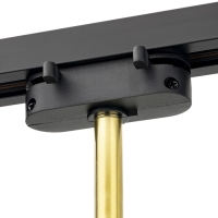 Светильник трек-й ARTLINE повор-й 85x80mm GX53 230В алюм/пласт 4м&sup2; золото 59868 2 Ritter