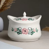 Супница с прорезными  ручками, 3л МИКС