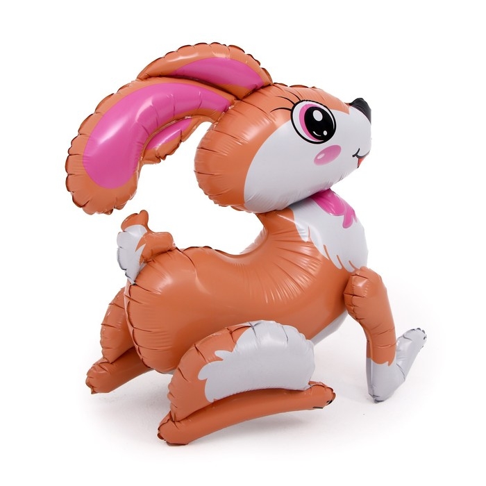 Шар фольгированный 20" &laquo;Весёлый зайка&raquo;, под воздух