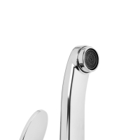 Смеситель для умывальника одноручный Juguni JGN0310/B с гибкой подводкой, литой поворотный излив 150 мм, картридж 35 мм Смеситель для умывальника одноручный Juguni JGN0310/B с гибкой подводкой, литой поворотный излив 150 мм, картридж 35 мм