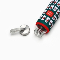 Новый год. Бутылка для воды &laquo;Мишки&raquo;, 350 мл