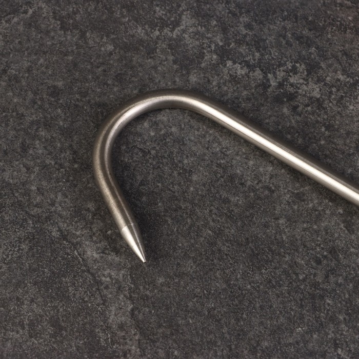 Крюк для мяса универсальный, 49см, с деревянной ручкой