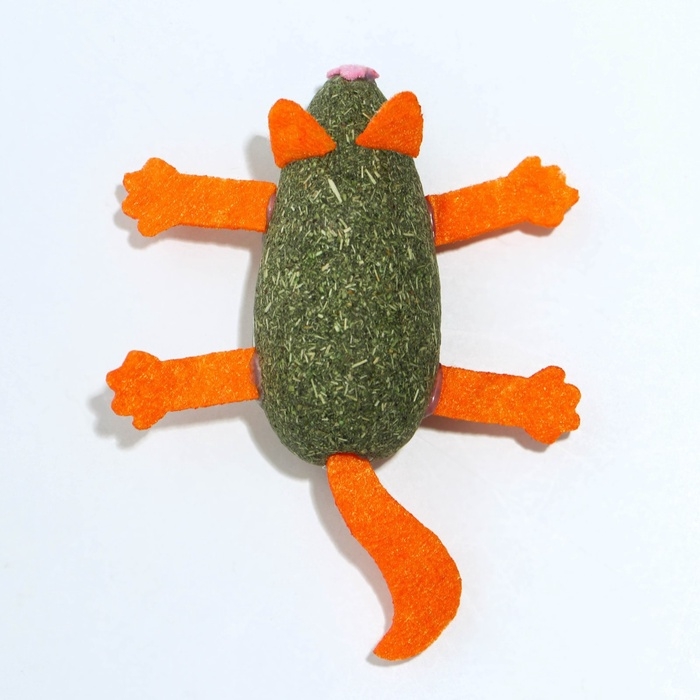 Игрушка для кошек &laquo;Кот&raquo; из кошачьей мяты, 8 х 2.5 см