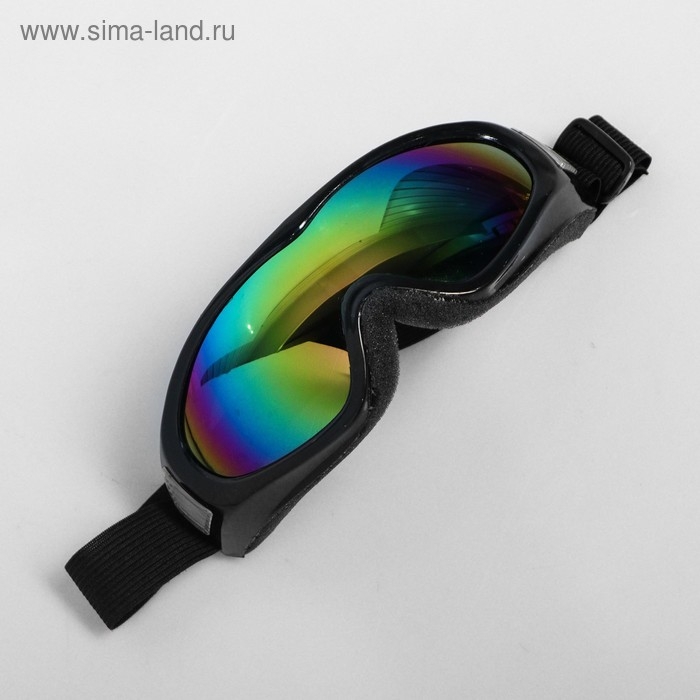 Очки для езды на мототехнике, стекло хамелеон, цвет черный Очки для езды на мототехнике, стекло хамелеон, цвет черный