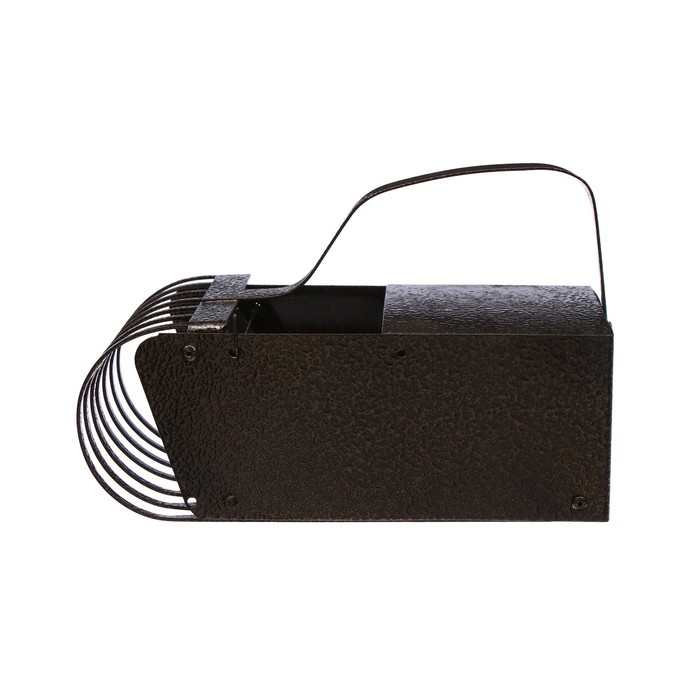 Плодосъёмник ягодный &laquo;Клюква&raquo;, с заслонкой, с ручкой, металлический, цвет МИКС