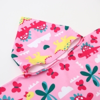 Полотенце-пончо детское LoveLife "Динозавры", цв. розовый, 60х120 см, 100% пэ, 230 г/м2 Полотенце-пончо детское LoveLife "Динозавры", цв. розовый, 60х120 см, 100% пэ, 230 г/м2