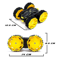 Перевёртыш радиоуправляемый «Призрак», световые эффекты, работает от батареек, МИКС Перевёртыш радиоуправляемый «Призрак», световые эффекты, работает от батареек, МИКС
