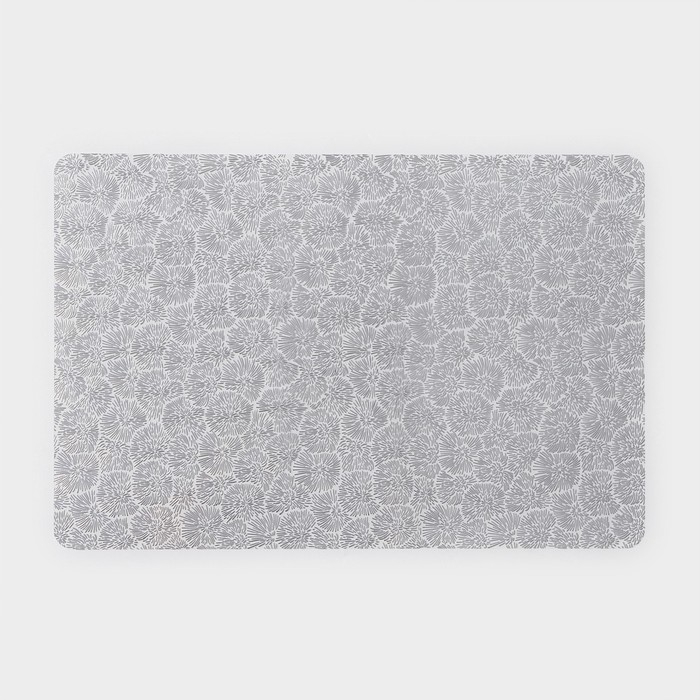 Салфетки сервировочные на стол Доляна &laquo;Фейерверк&raquo;, 4 шт, 30&times;45 см, цвет серебро