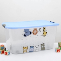 Бокс на колёсиках «Детский. Универсальный», 46 л, цвет МИКС Бокс на колёсиках «Детский. Универсальный», 46 л, цвет МИКС