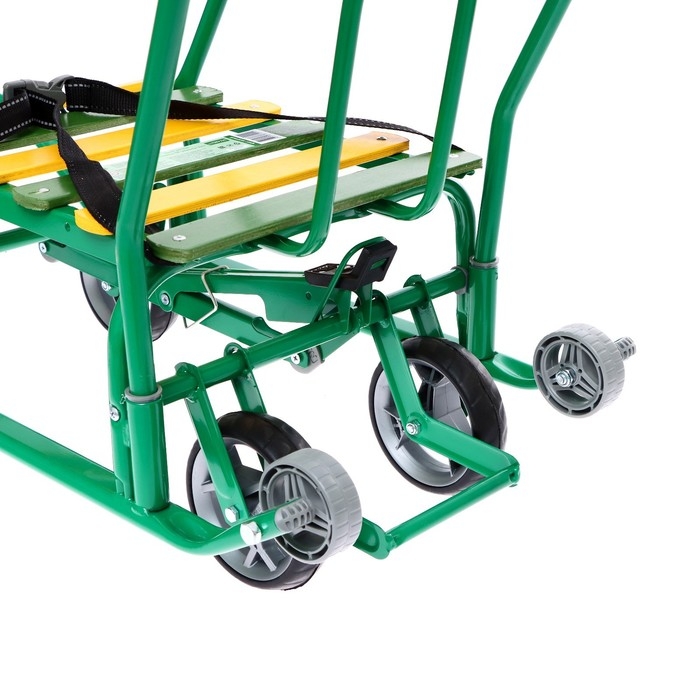 Санки &laquo;Тимка 3К универсал&raquo;, цвет зелёный