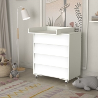 Комод пеленальный детский ИНКАНТО Cambridge 800/4, 83х45х94 см., 4 ящика, цвет белый