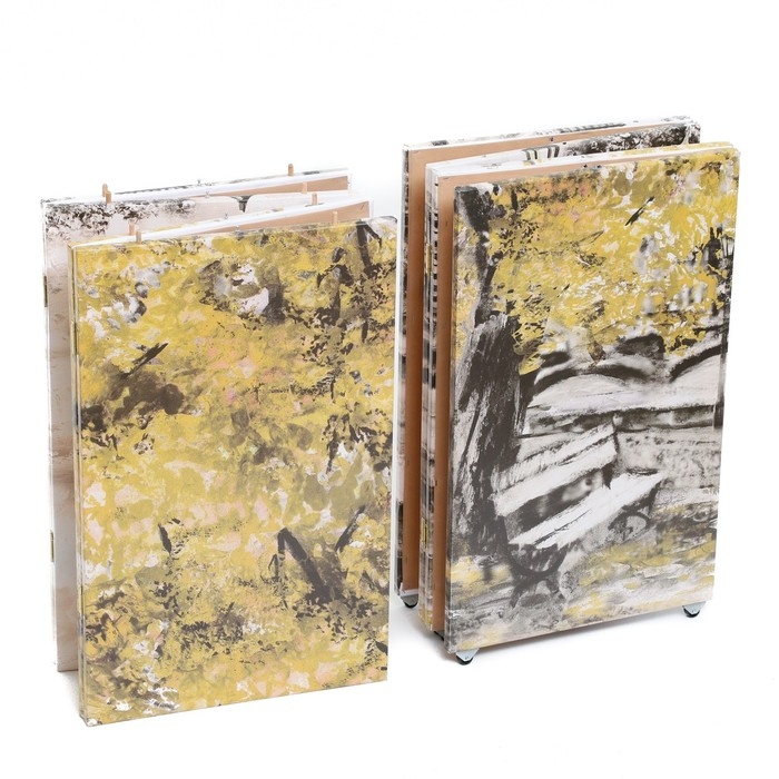 Ширма "Картина маслом. Прогулка по Лондону", 200 х 160 см (сборная)