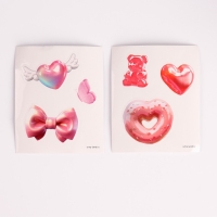 Мягкая игрушка сюрприз с наклейками, заяц, цвет микс Мягкая игрушка сюрприз с наклейками, заяц, цвет микс