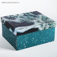 Коробка подарочная новогодняя складная &laquo;Dreams&raquo;, 31,2 х 25,6 х 16,1 см, Новый год