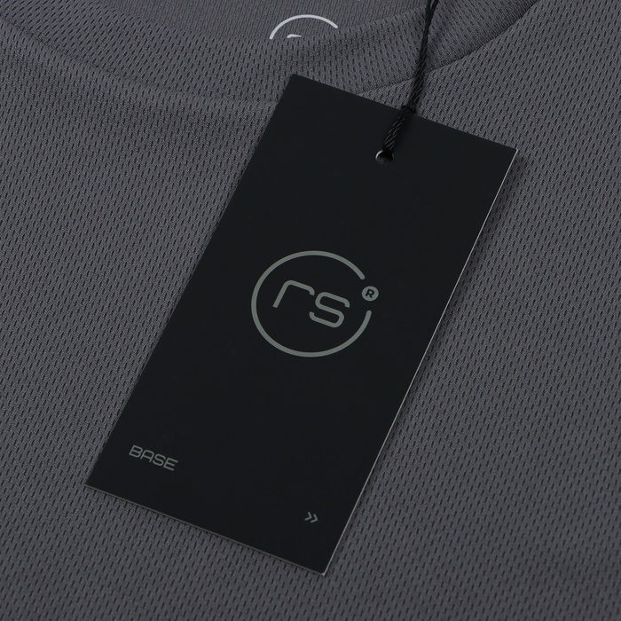 Футболка мужская, базовая, размер L (50) цвет серый