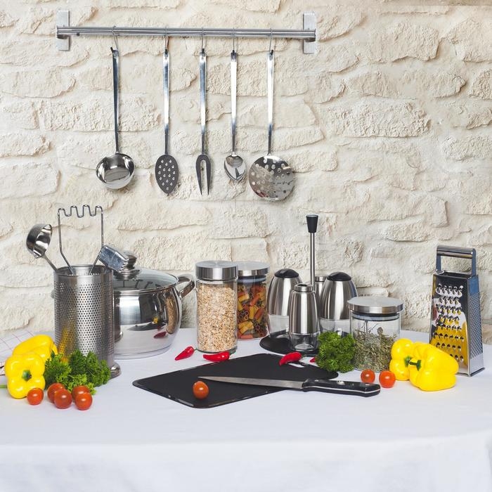 Набор кухонный &laquo;Торжество&raquo;, d=35 см, h=30 см толщина 2,5 мм, коробке, 6 предметов