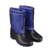 Сапоги женские комбинированные с фиксатором, демисезон, с цветным рисунком, до -15&deg;, С-35.354, размер 41