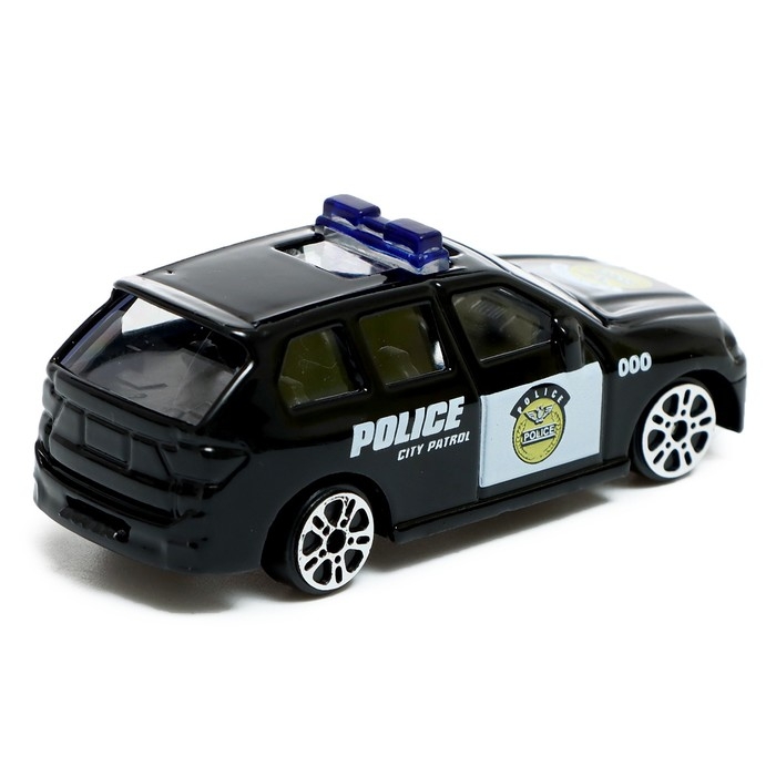 Машина металлическая «Спецслужбы», в банке, цвет МИКС Машина металлическая «Спецслужбы», в банке, цвет МИКС