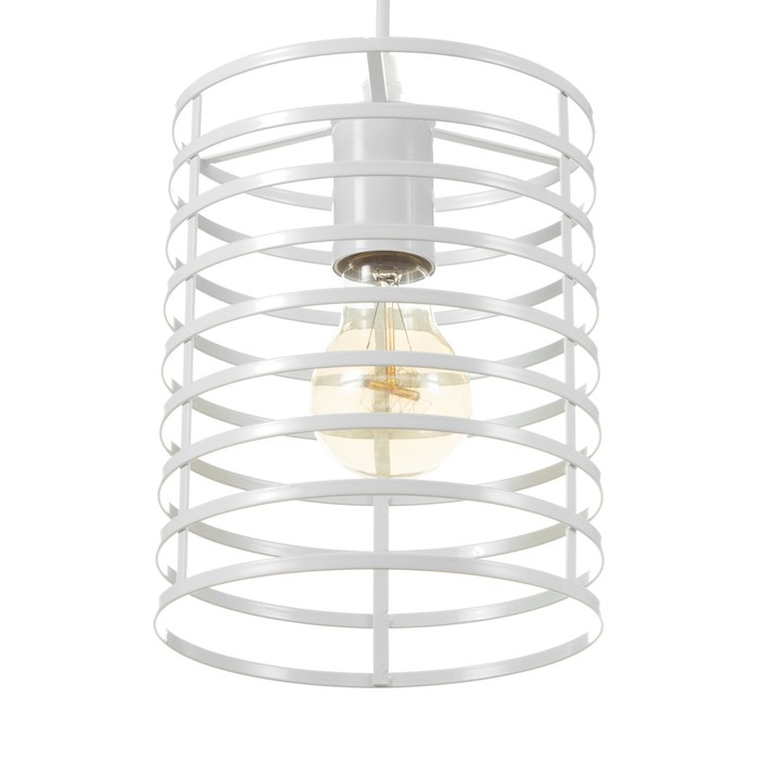 Светильник BayerLux "Цилиндр" 1х40Вт E27 белый 16х16х110 см.