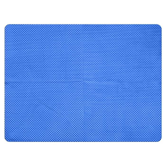 Замша протирочная Grand Caratt 43&times;32 см, перфорированная в тубе, синяя