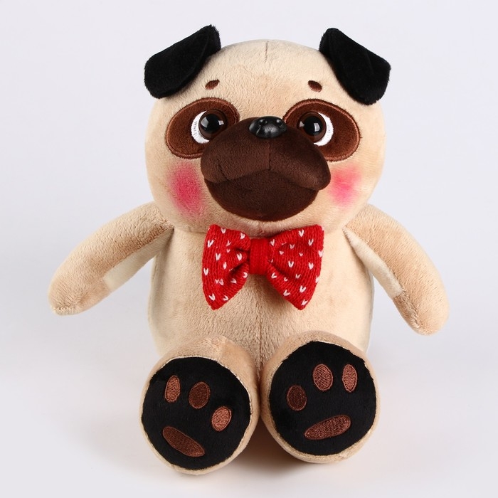 Мягкая игрушка &laquo;Боня&raquo;, галстук-бабочка, 25 см