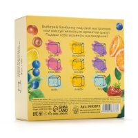 Подарочный набор косметики &laquo;Сладких моментов&raquo;, бомбочки для ванны 9 х 65 г, микс ароматов, BEAUTY FОХ