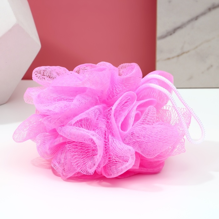 Подарочный набор косметики &laquo;Много счастья!&raquo;, гель для душа во флаконе шампанское 250 мл и мочалка для тела, ЧИСТОЕ СЧАСТЬЕ