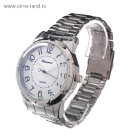 Часы мужские наручные металлические кварцевые Kanima, дискретный ход, ремешок 8 х 10 х 2 см, d-4 см Часы мужские наручные металлические кварцевые Kanima, дискретный ход, ремешок 8 х 10 х 2 см, d-4 см