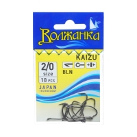 Крючки "Волжанка" Kaizu № 2/0, 10 шт Крючки "Волжанка" Kaizu № 2/0, 10 шт