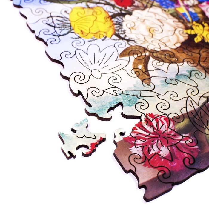 Пазл фигурный &laquo;Букет&raquo; М