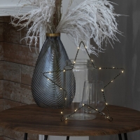 Светодиодная фигура «Звезда» 28 × 28 см, металл, батарейки ААх2 (не в комплекте), свечение тёплое белое Светодиодная фигура «Звезда» 28 × 28 см, металл, батарейки ААх2 (не в комплекте), свечение тёплое белое