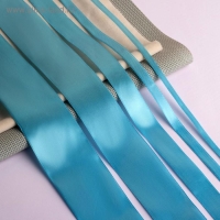 Набор атласных лент, 5 шт, размер лент: 6/10/20/40/50 мм × 23 ± 1 м, цвет голубой Набор атласных лент, 5 шт, размер лент: 6/10/20/40/50 мм × 23 ± 1 м, цвет голубой