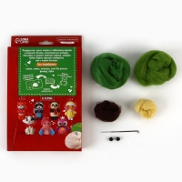 Игрушка из шерсти &laquo;Милое авокадо&raquo;