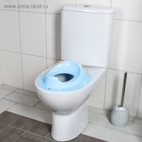 Детская накладка - сиденье на унитаз «Бамбино», цвет голубой Детская накладка - сиденье на унитаз «Бамбино», цвет голубой