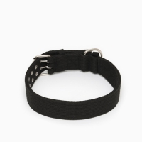 Ошейник четырехслойный, 80 х 4,9 см, ОШ 65-75 см, полиэстер, чёрный Ошейник четырехслойный, 80 х 4,9 см, ОШ 65-75 см, полиэстер, чёрный