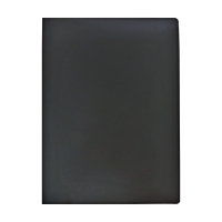 Папка с 20 вкладышами А5, 500 мкм, Calligrata, текстура "песок", черная Папка с 20 вкладышами А5, 500 мкм, Calligrata, текстура "песок", черная