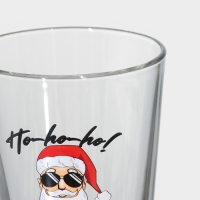 Стакан стеклянный высокий &laquo;Коник. Хипстер Дед Мороз&raquo;, 570 мл, микс