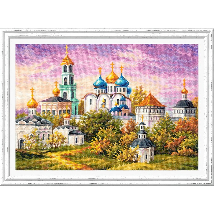 Набор для вышивания крестом &laquo;Троице-Сергиева Лавра&raquo; 40 &times; 30 см