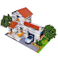 Конструктор из кирпичиков &laquo;Дом с гаражом&raquo;, 500 деталей